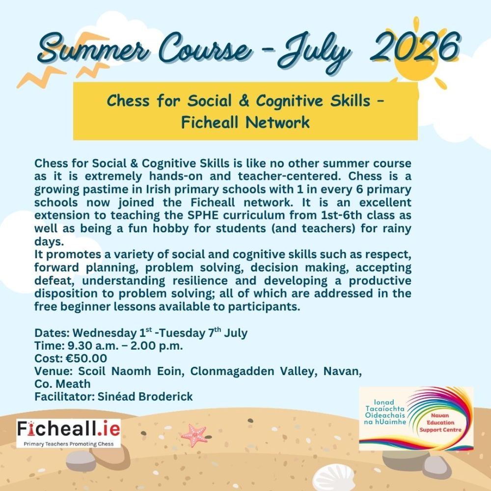 SUM26-101Chess for Social & Cognitive Skills – Ficheall Network